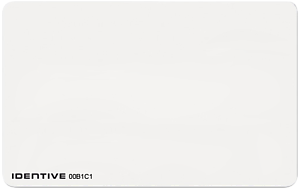 Identiv 4010S Tarjeta de Proximidad PVC - Formato H10301 26 bits - HID 1386 ISOProx II compatible